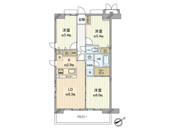 間取図(平面図)
