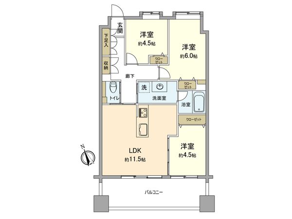アルシオン河辺 間取図(平面図) アルシオン河辺 間取図(平面図)