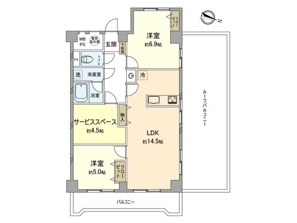 間取図(平面図)