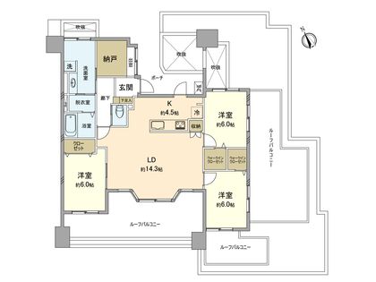 間取図(平面図)