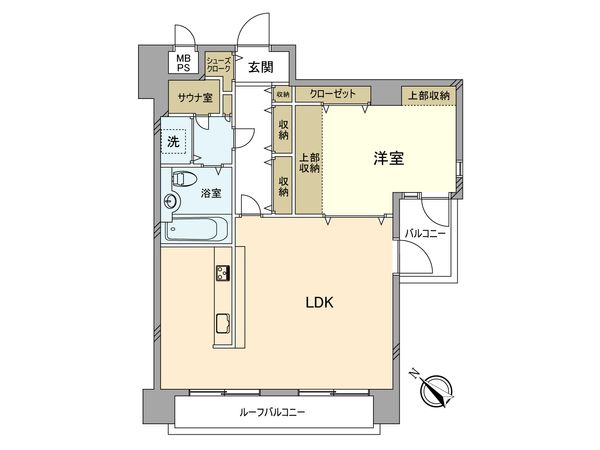 ライオンズマンション福生第2 間取図(平面図)