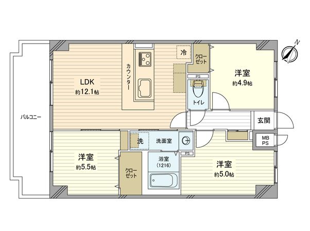間取図(平面図)