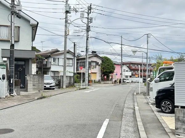 前面道路