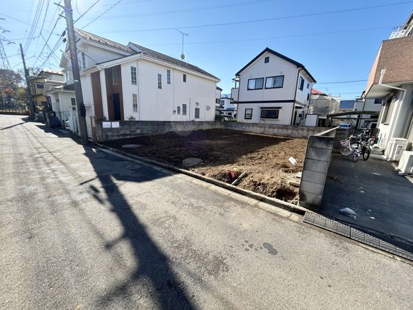 小平市大沼町7丁目 土地 前面道路含む外観 小平市大沼町7丁目 土地 前面道路含む外観