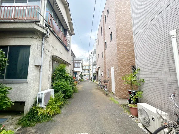 前面道路