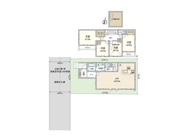 間取図(平面図)