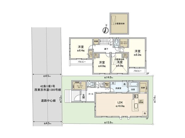 間取図(平面図)