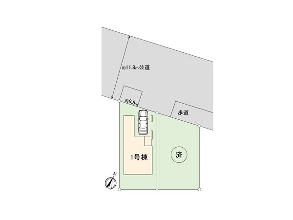 西東京市芝久保町3丁目 新築戸建 間取図(平面図) 西東京市芝久保町3丁目 新築戸建 間取図(平面図)