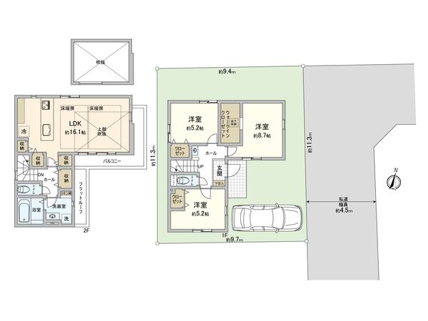 間取図(平面図)