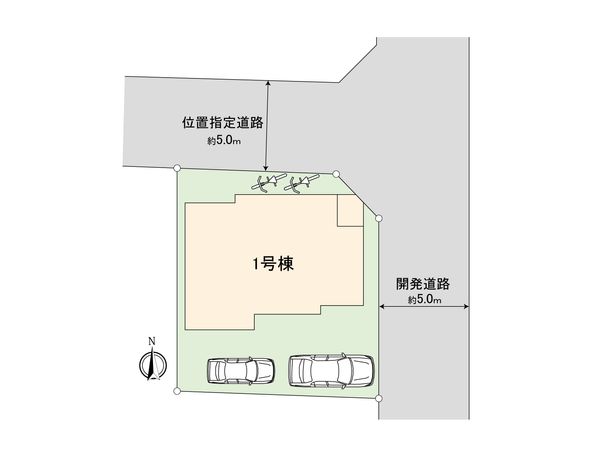 小平市花小金井8丁目 新築戸建 間取図(平面図) 間取図(平面図)