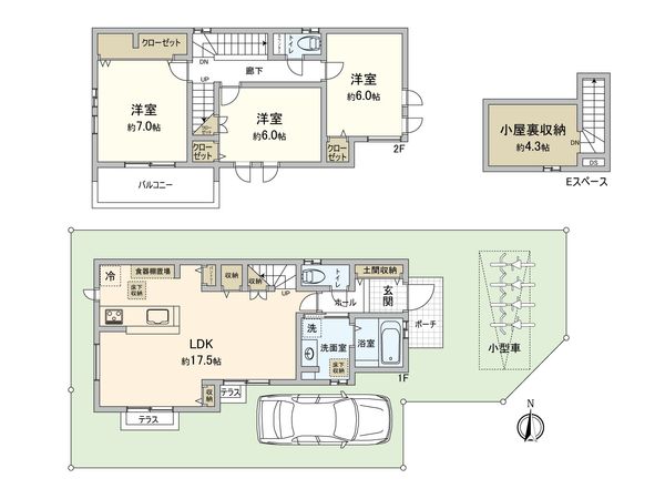 兼六パークタウン花小金井 第33期 10号棟 間取図(平面図)