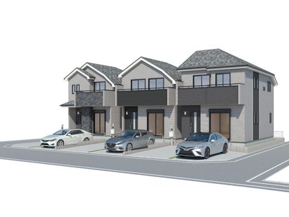 西東京市向台町1丁目新築戸建 B号棟 外観パース図