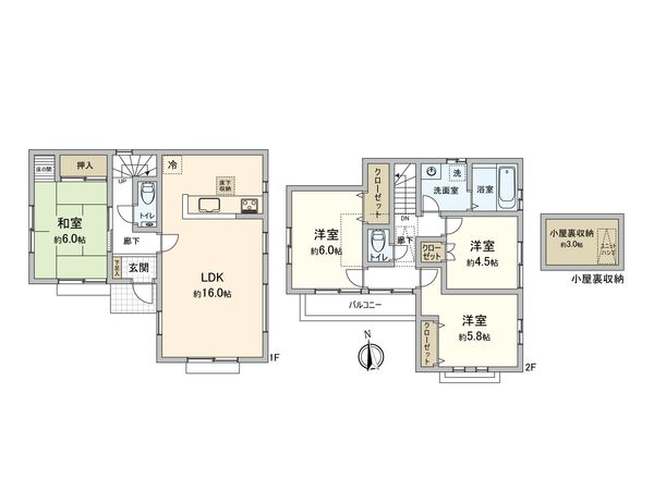 間取図(平面図)