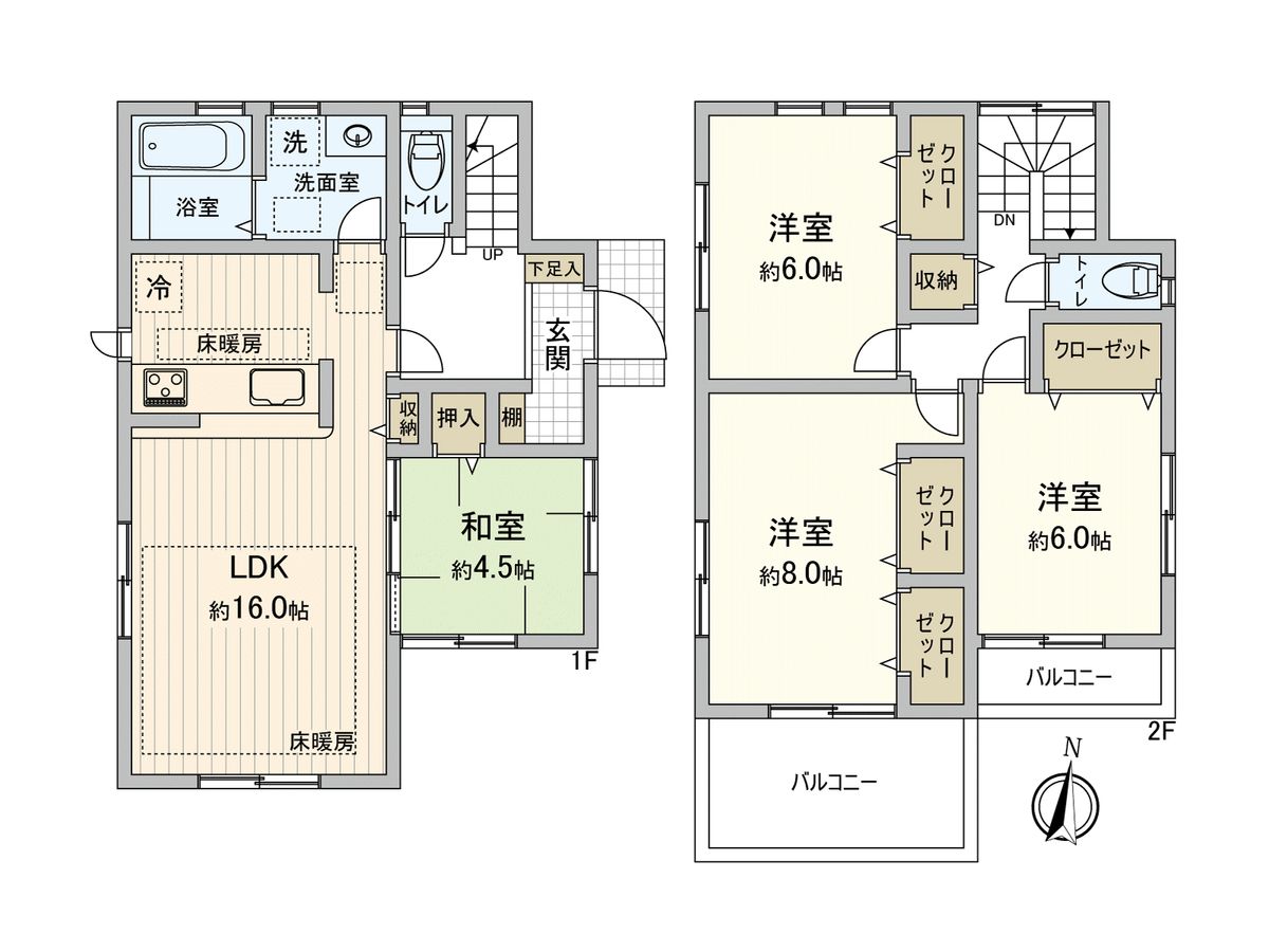 間取図(平面図)