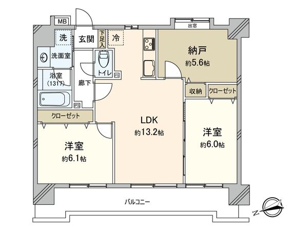 間取図(平面図)