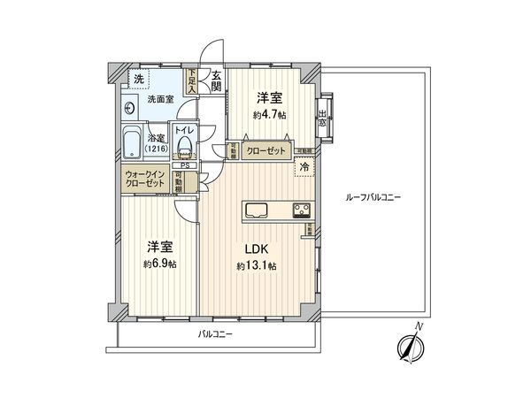 間取図(平面図)