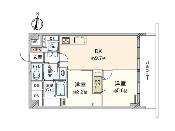 間取図(平面図)