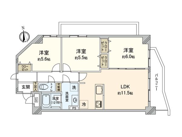 間取図(平面図)