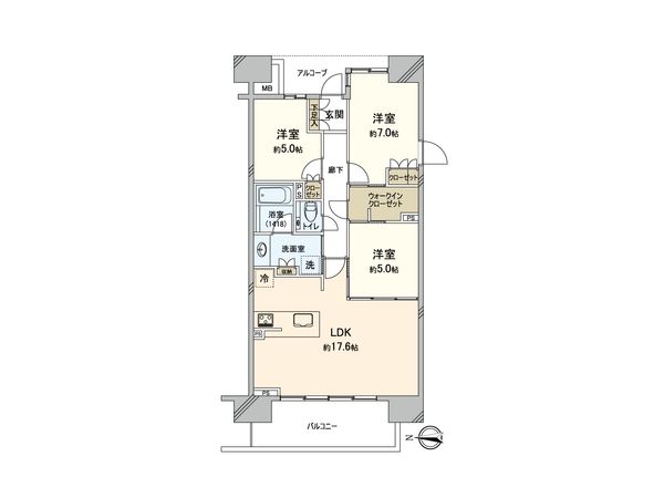 間取図(平面図)