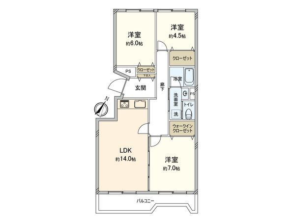 間取図(平面図)
