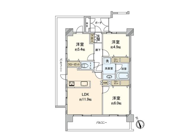 間取図(平面図)