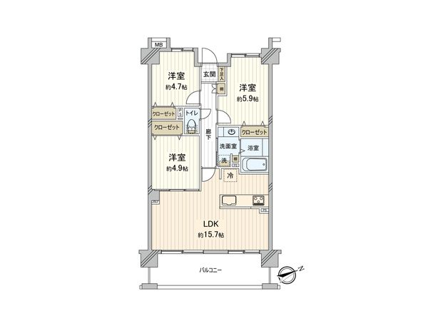 間取図(平面図)