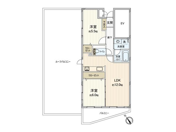 間取図(平面図)