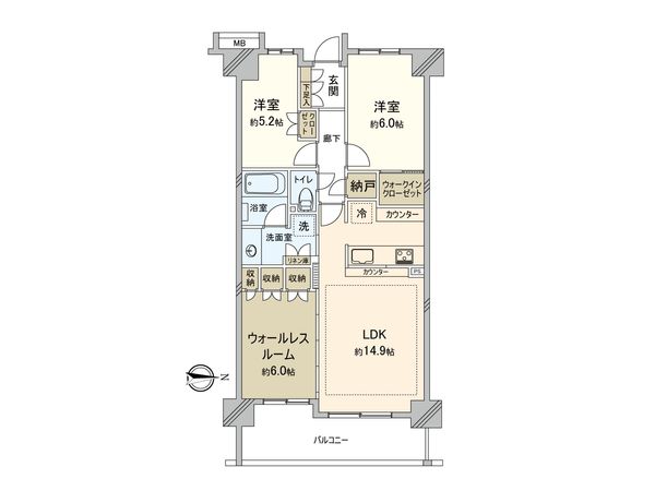 間取図(平面図)