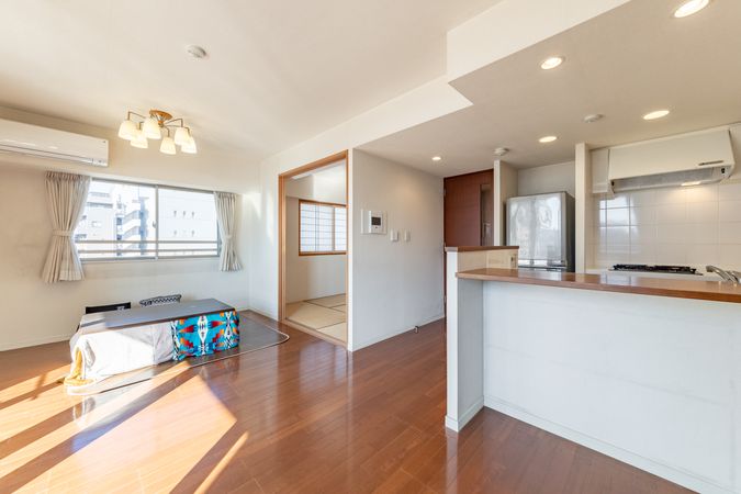 ラヴィドール田無ステーションフロント リビング