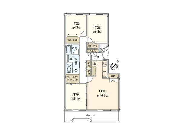 間取図(平面図)