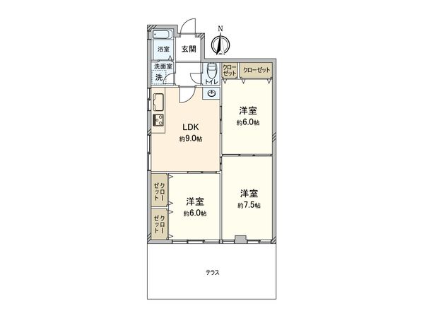 間取図(平面図)