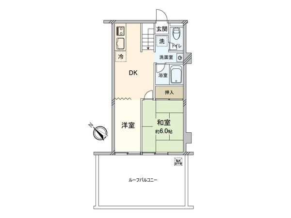 第5ルミエール田無 間取図(平面図) 間取図(平面図)