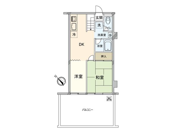 第5ルミエール田無 間取図(平面図) 第5ルミエール田無 間取図(平面図)