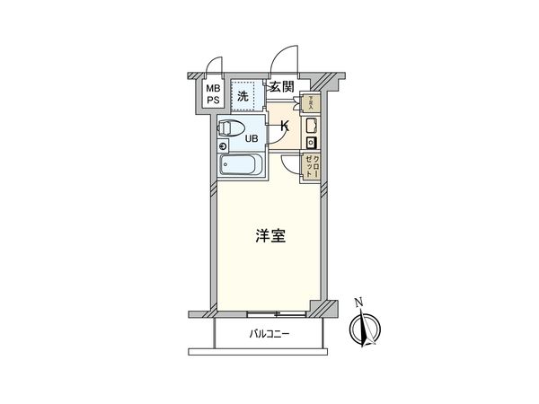 ワコーレ花小金井 間取図(平面図)