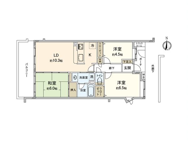 間取図(平面図)