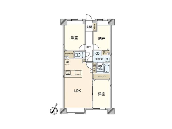 ハイセレサ田無ガーデンハウス 間取図(平面図) ハイセレサ田無ガーデンハウス 間取図(平面図)