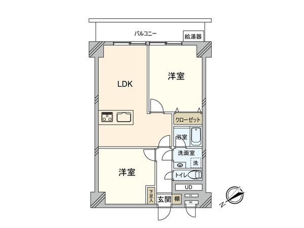 田無富士パーム 間取図(平面図) 田無富士パーム 間取図(平面図)