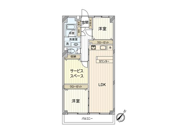 保谷パークハウス 間取図(平面図) 保谷パークハウス 間取図(平面図)