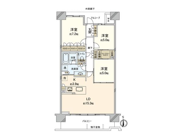間取図(平面図)