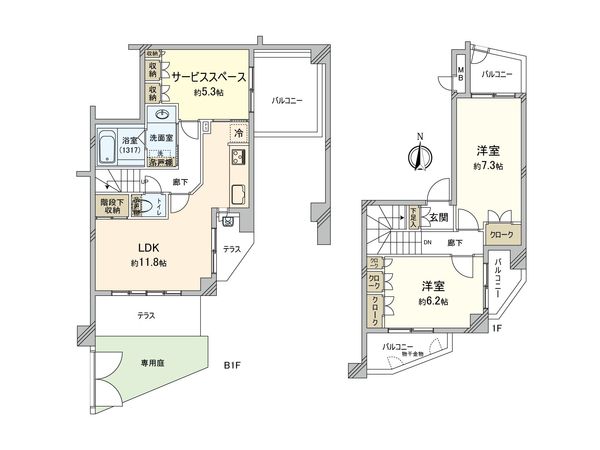 間取図(平面図)