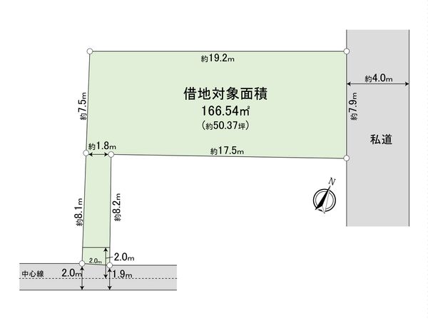 新宿区北新宿1丁目 アパート・戸建 全体区画図 新宿区北新宿1丁目 アパート・戸建 全体区画図