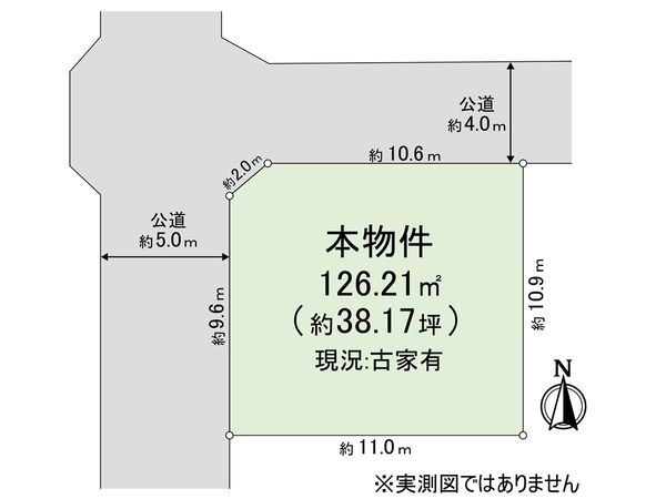 練馬区関町南3丁目 土地 区画図 練馬区関町南3丁目 土地 区画図
