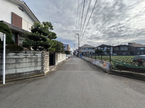 練馬区関町南3丁目 土地 前面道路含む外観 練馬区関町南3丁目 土地 前面道路含む外観
