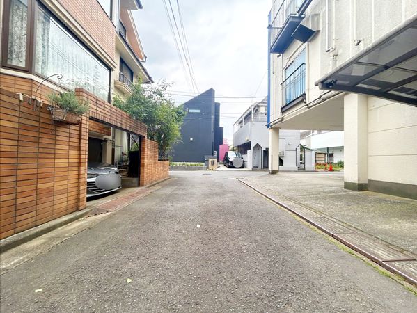 練馬区上石神井3丁目 土地 前面道路含む外観 練馬区上石神井3丁目 土地 前面道路含む外観