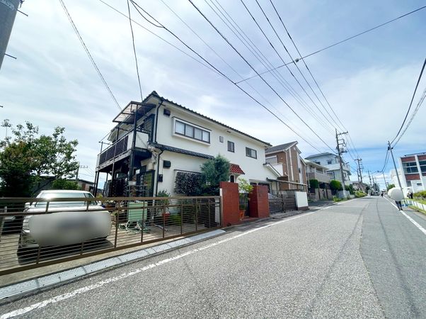 練馬区関町北4丁目 戸建 前面道路含む外観