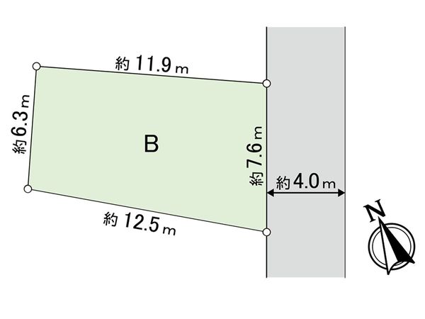 練馬区桜台5丁目 新築戸建 B号棟 間取図(平面図) 間取図(平面図)