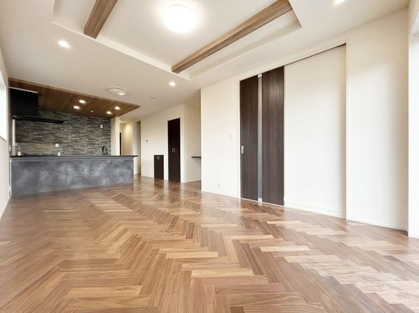 練馬区石神井台8丁目 新築戸建 1号棟 リビング