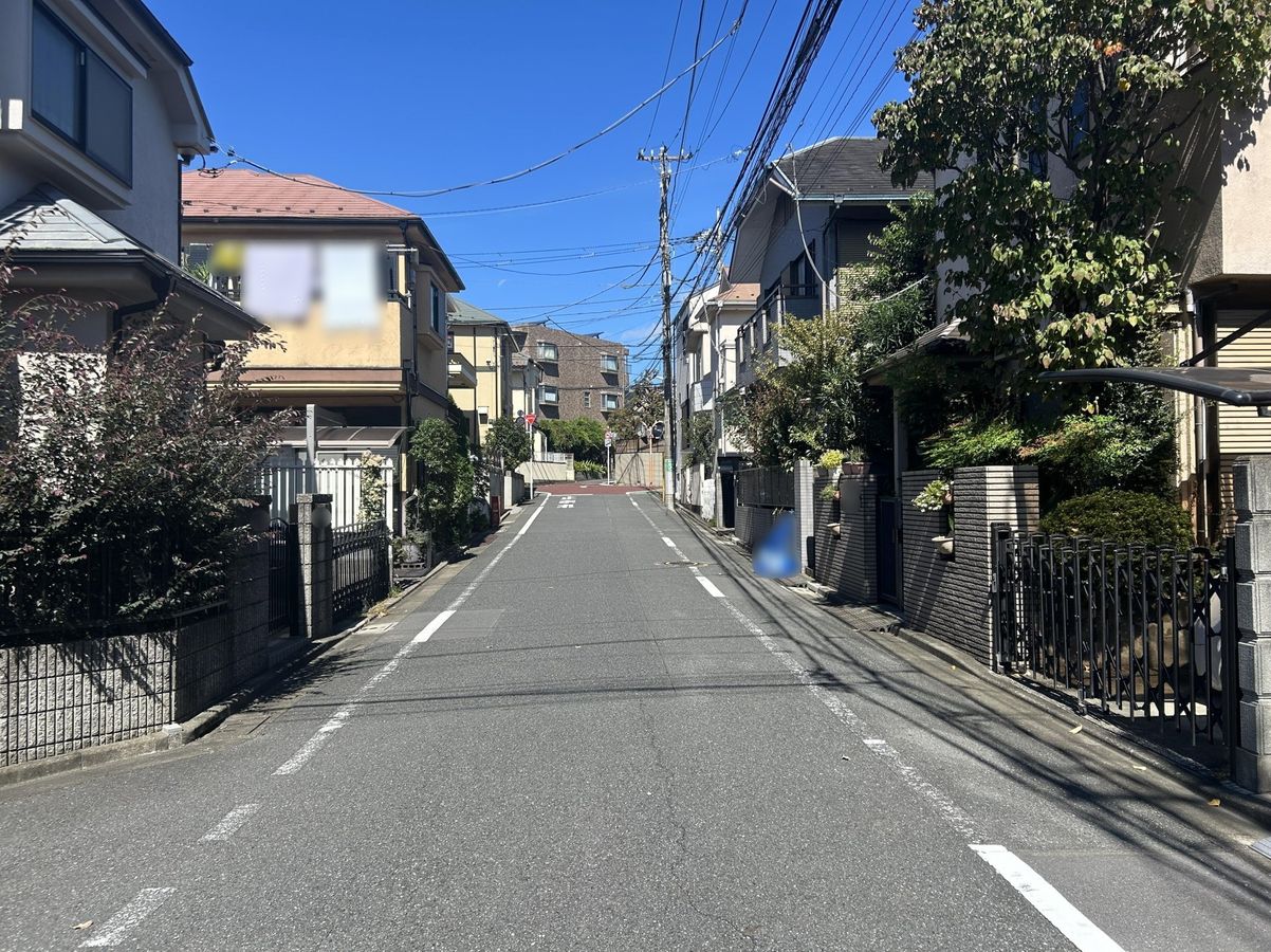 練馬区下石神井2丁目 戸建 前面道路含む外観 前面道路含む外観