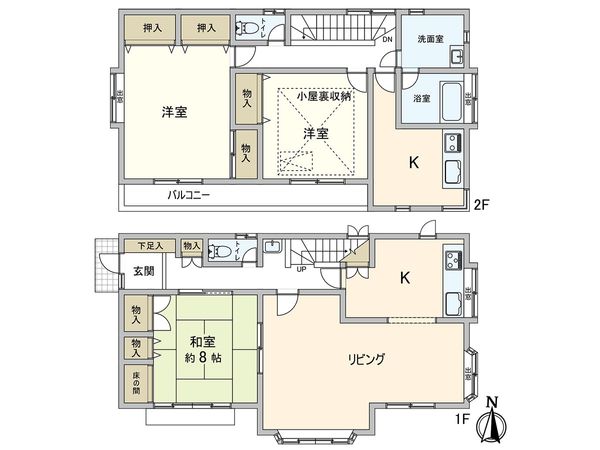 練馬区石神井台5丁目 戸建 間取図(平面図) 練馬区石神井台5丁目 戸建 間取図(平面図)