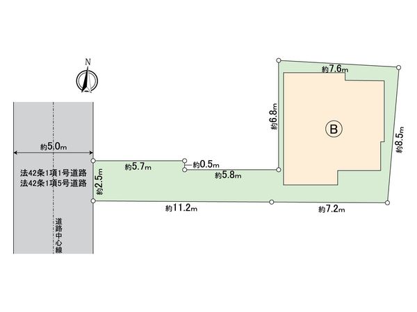 練馬区関町南4丁目 新築戸建 B号棟 間取図(平面図) 練馬区関町南4丁目 新築戸建 B号棟 間取図(平面図)